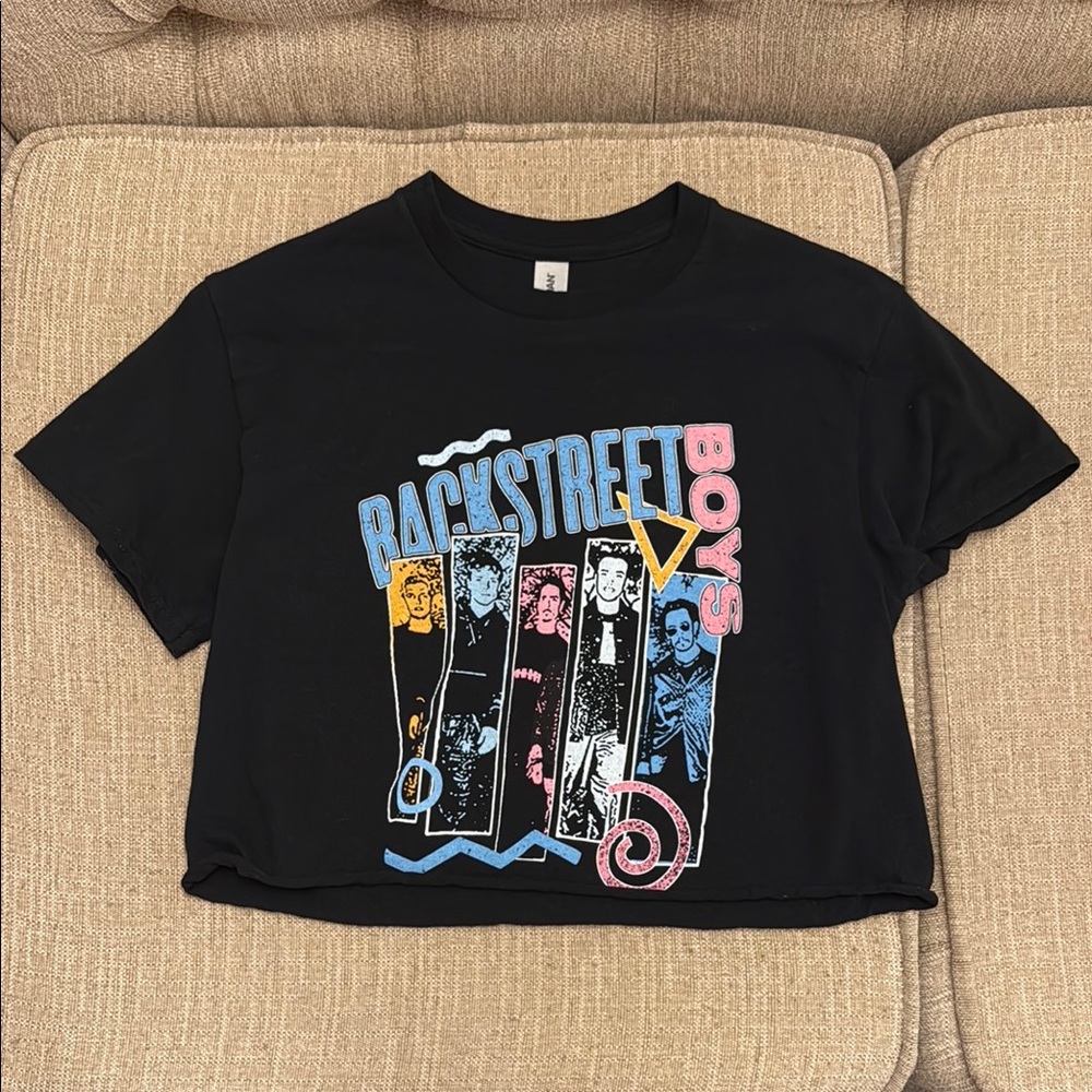 Backstreet Boys Cropped Graphic Tee